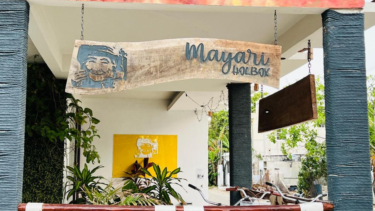 Hotel Mayari Holbox Kültér fotó Magazú, a restaurant in the city